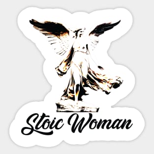 Stoic Woman Sticker